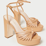 Roeffler Randall - Rivka Dune Knot Platform Sandal