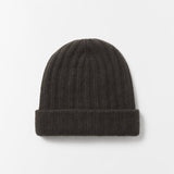 almadalabel - Roe Cashmere Beanie, chocolate