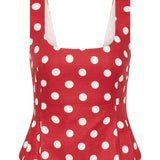 Posse - ROSALIE TOP - POLKA DOT