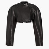 Khaite - Rotha Jacket in Black Leather