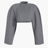 Khaite - Rotha Jacket in Grey Melange