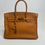 Hermès Toffee Birkin With Gold Hardware