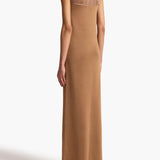 Khaite - Ruslan Dress in Almond