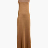 Khaite - Ruslan Dress in Almond