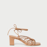 Roeffler Randall - Ryder Dune Leather Heeled Sandal