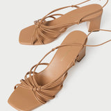 Roeffler Randall - Ryder Dune Leather Heeled Sandal