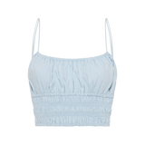 Faithfull - Baia Top Sky Blue - Final Sale