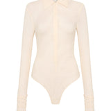 SIR. - Jacques Mesh Zip Bodysuit