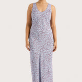 Faithfull - Olivia Maxi Dress Amaryllis Floral Blue