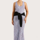 Faithfull - Olivia Maxi Dress Amaryllis Floral Blue