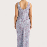 Faithfull - Olivia Maxi Dress Amaryllis Floral Blue