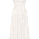 Faithfull - Lene Midi Dress White