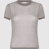 St. Agni - Sheer Baby Tee - Smokey Olive