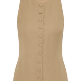 Faithfull - Eveline Vest Caramel