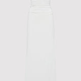 St. Agni - Strapless Tie Back Dress - Silver