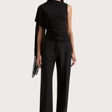 Faithfull - Bijou Asymmetric Top Black