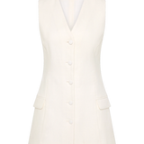 Faithfull - Eloise Vest White