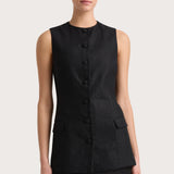 Faithfull - Jane Vest Black