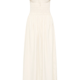 Faithfull - Aya String Maxi Dress Cream Pinstripe