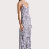 Faithfull - Olivia Maxi Dress Amaryllis Floral Blue