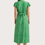 Faithfull - Doiret Midi Dress Green