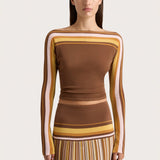 Faithfull - Citara Long Sleeve Top Cocoa - Final Sale