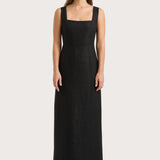 Faithfull - Lais Midi Dress Black