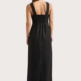 Faithfull - Lais Midi Dress Black