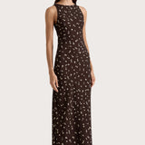 Faithfull - Silya Maxi Dress Clover Brown