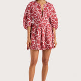 Faithfull - Soleil Mini Dress Heuchera Print