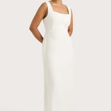 Faithfull - Lais Midi Dress White