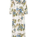 Faithfull - Benedita Midi Dress Escala Floral Ivory - Final Sale