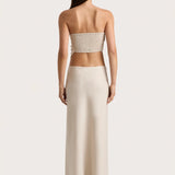 Faithfull - Antibes Maxi Skirt Sand - Final Sale