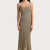 Faithfull - Treillis Maxi Dress Khaki