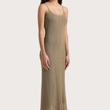 Faithfull - Treillis Maxi Dress Khaki