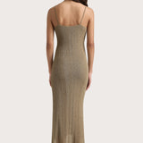 Faithfull - Treillis Maxi Dress Khaki