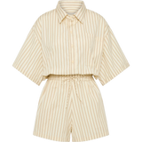 Faithfull - Faia Playsuit Shadow Stripe Butter