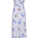 Faithfull - Yvonne Midi Dress Leona Floral Lilac