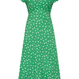 Faithfull - Doiret Midi Dress Green