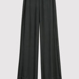 St. Agni - Sheer Silk Gauze Pants - Soot