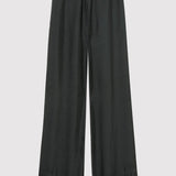 St. Agni - Sheer Silk Gauze Pants - Soot