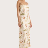 Faithfull - Yolaine Midi Dress Jardin Floral Blush