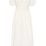 Faithfull - Grace Midi Dress White