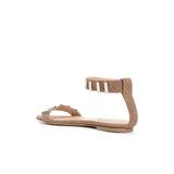 GABRIELA HEARST - Lana Hardware Flat Sandal in Mink Suede