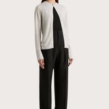 Faithfull - Frederikke Cashmere Cardigan Grey Marle