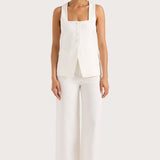 Faithfull - Jackie Vest White