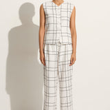 Faithfull - Duomo Pant Letizia Check White