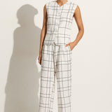 Faithfull - Duomo Pant Letizia Check White