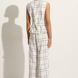 Faithfull - Duomo Pant Letizia Check White