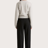 Faithfull - Frederikke Cashmere Sweater Grey Marle